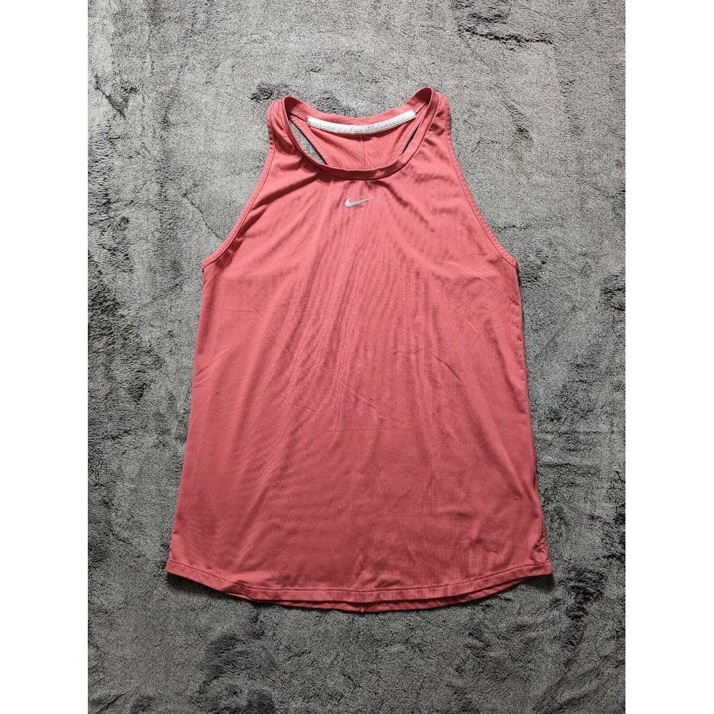 Nike DRI Fit Slim Fit Razorback Women's Tank Top Size Medium Pink